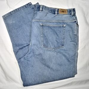 Harbor Bay Denim Blue Jeans Mens Size 50x32
